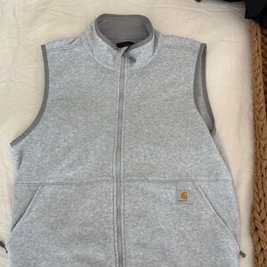 Carhartt Light Gray Sleeveless Vest